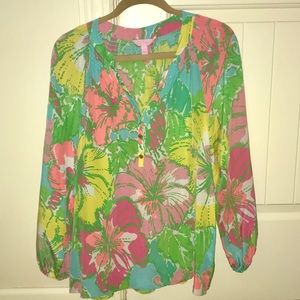 GUC Lilly Pulitzer Elsa top